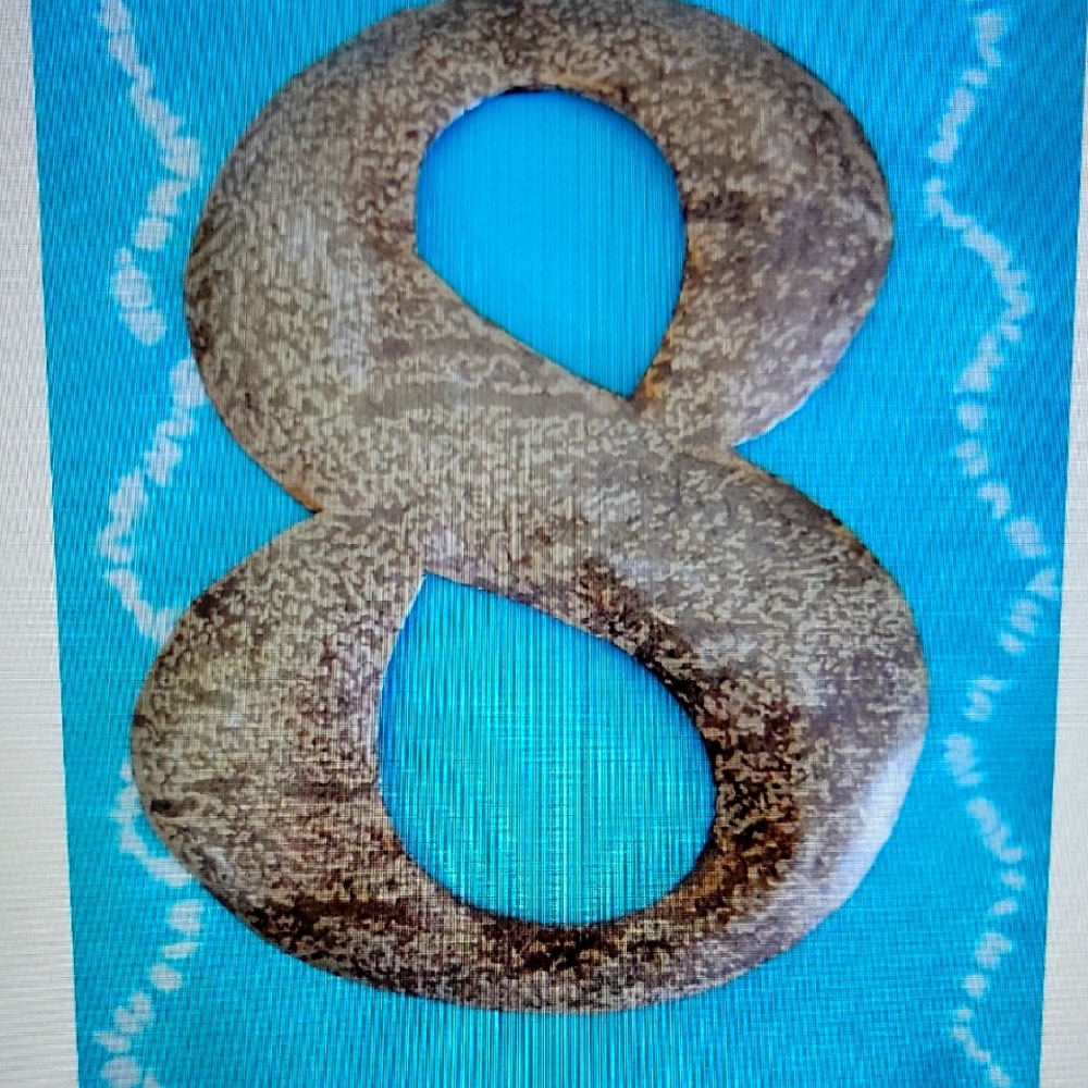 Haitian Made Metal Art Number 8